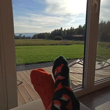 Zielone Wzgórze Komfortowy Klimatyzowany Z Balią Z Aeromasażem