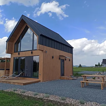 Alojamento de Turismo Selvagem Zielone Wzgórze Komfortowy Klimatyzowany Z Balią Z Aeromasażem