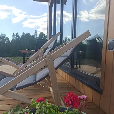 Lodge Zielone Wzgorze Komfortowy Klimatyzowany Z Balia Z Aeromasazem *