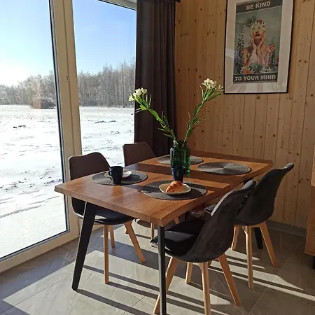 Alojamento de Turismo Selvagem Zielone Wzgórze Komfortowy Klimatyzowany Z Balią Z Aeromasażem