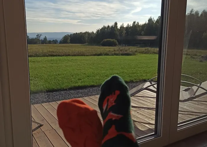 Zielone Wzgorze Komfortowy Klimatyzowany Z Balia Z Aeromasazem