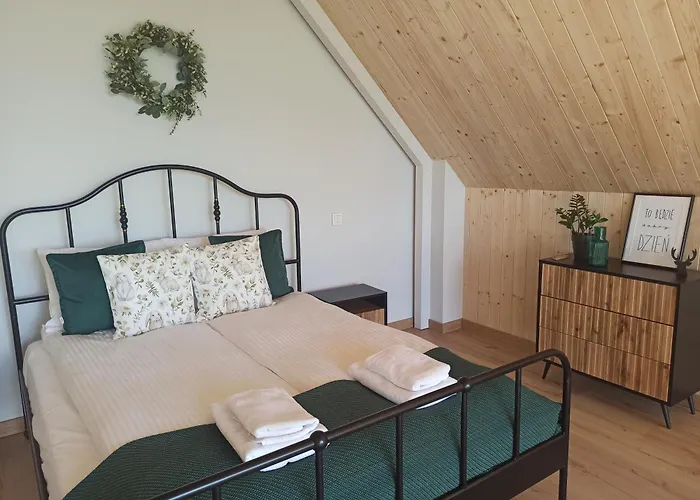 Hytte Zielone Wzgorze Komfortowy Klimatyzowany Z Balia Z Aeromasazem