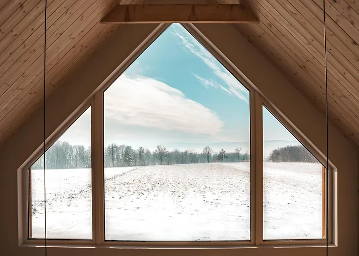 Zielone Wzgorze Komfortowy Klimatyzowany Z Balia Z Aeromasazem Hytte