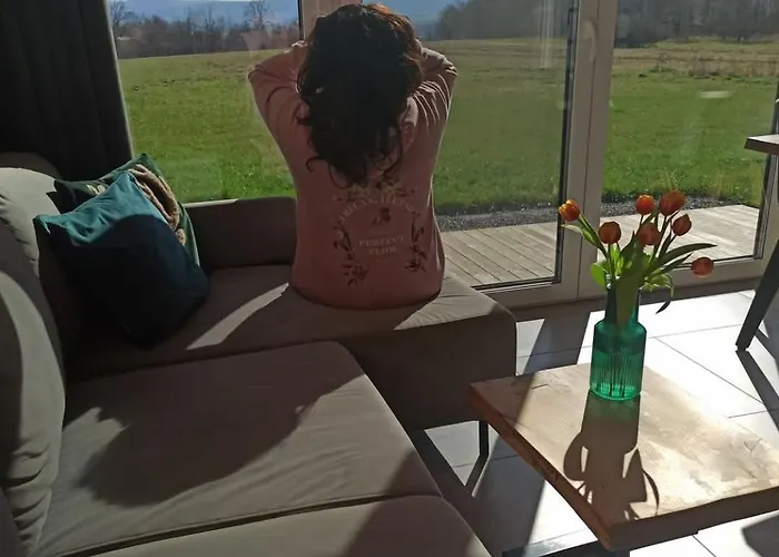 Zielone Wzgorze Komfortowy Klimatyzowany Z Balia Z Aeromasazem *